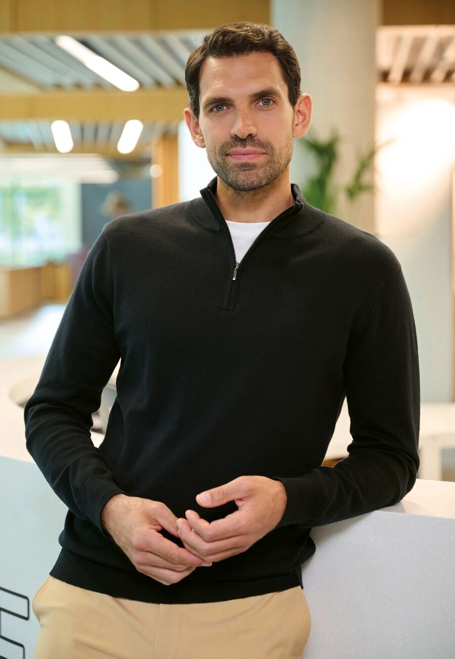 4567 Men's Copenhagen 1/4 Zip Jumper