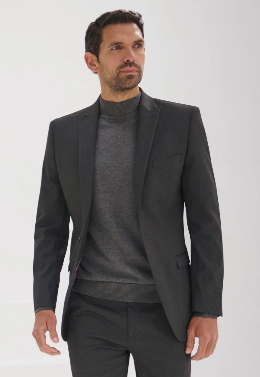 4561 Men's Franklin Turtleneck Jumper - Image 3