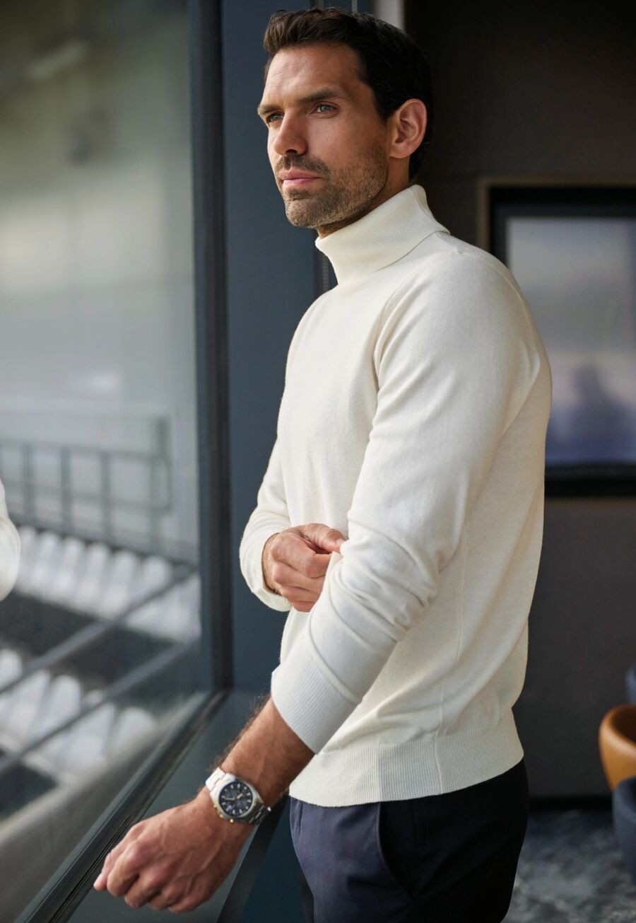 4568 Men's Oslo Rollneck Jumper