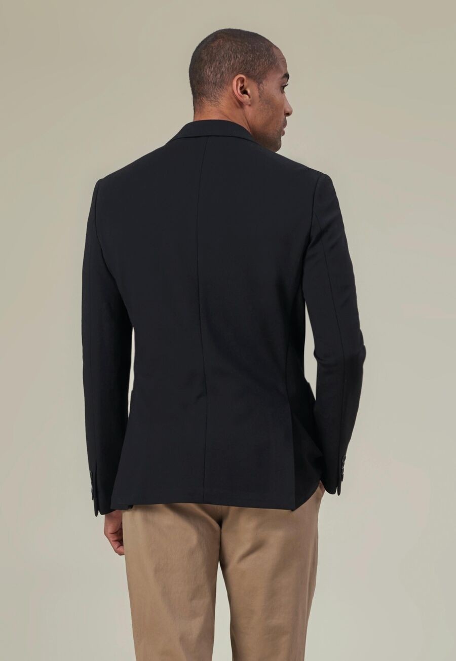 8026 Men's Rory Jersey Slim Fit Jacket - Image 2