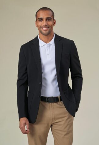 4374 Meeste Rory Jersey Slim Fit Pintsak