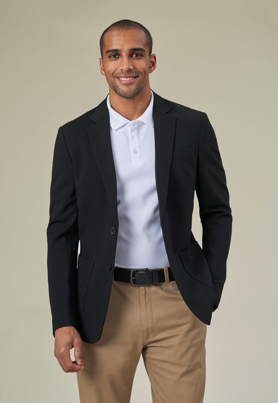 8026 Men's Rory Jersey Slim Fit Jacket