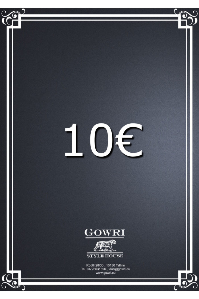 10€ Gift Certificate