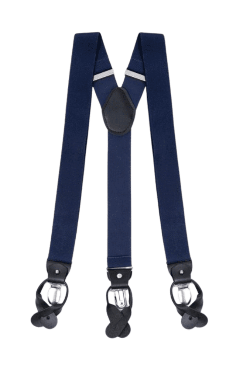 124 Navy Suspenders 2-in-1
