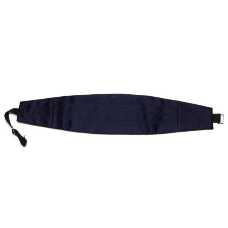 124 Navy Cummerbund