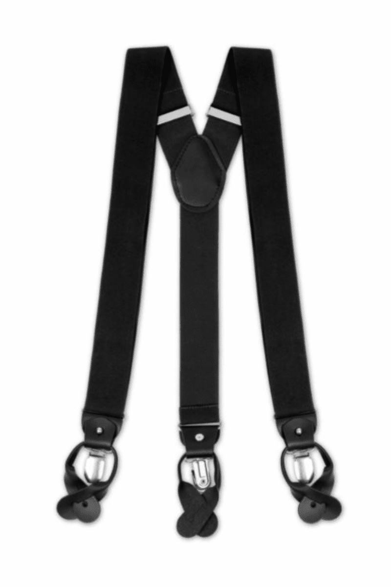 124 Black Braces