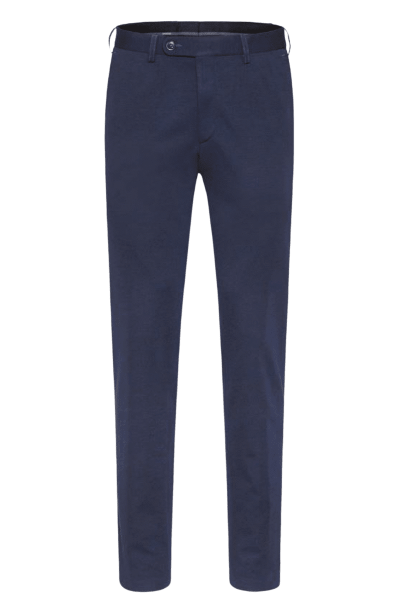 Sergio Navy Jersey Stretch Trousers
