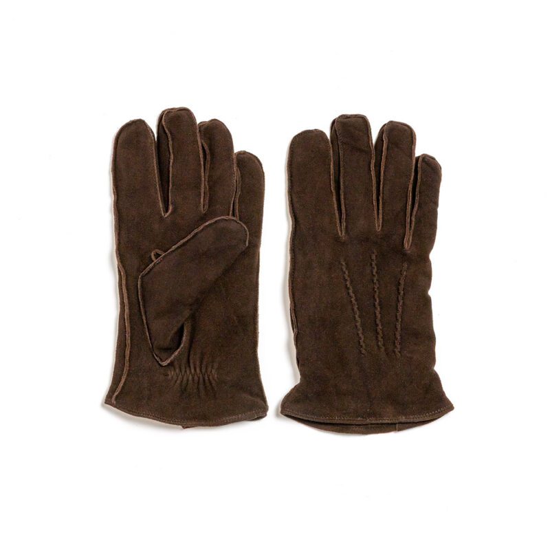 Brown Goatskin Gloves