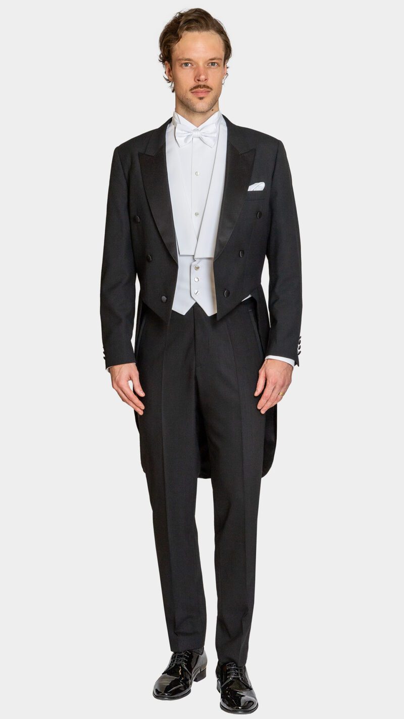 Andre Black Tailcoat
