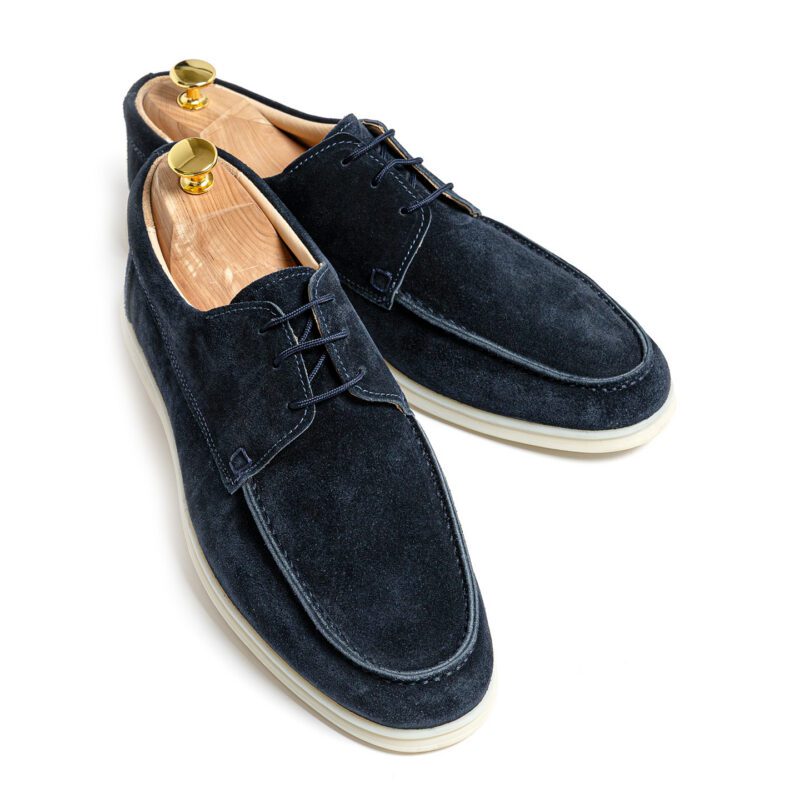 Cloudwalker Navy Suede Shoes