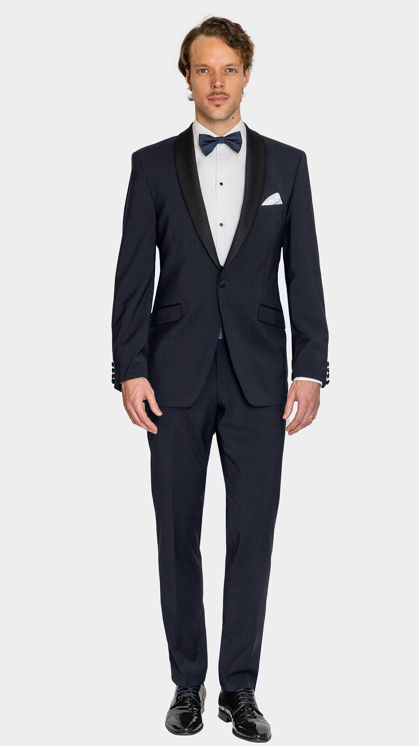 Navy Shawl Lapel Tuxedo