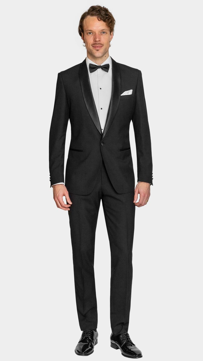 Black Shawl Lapel Tuxedo
