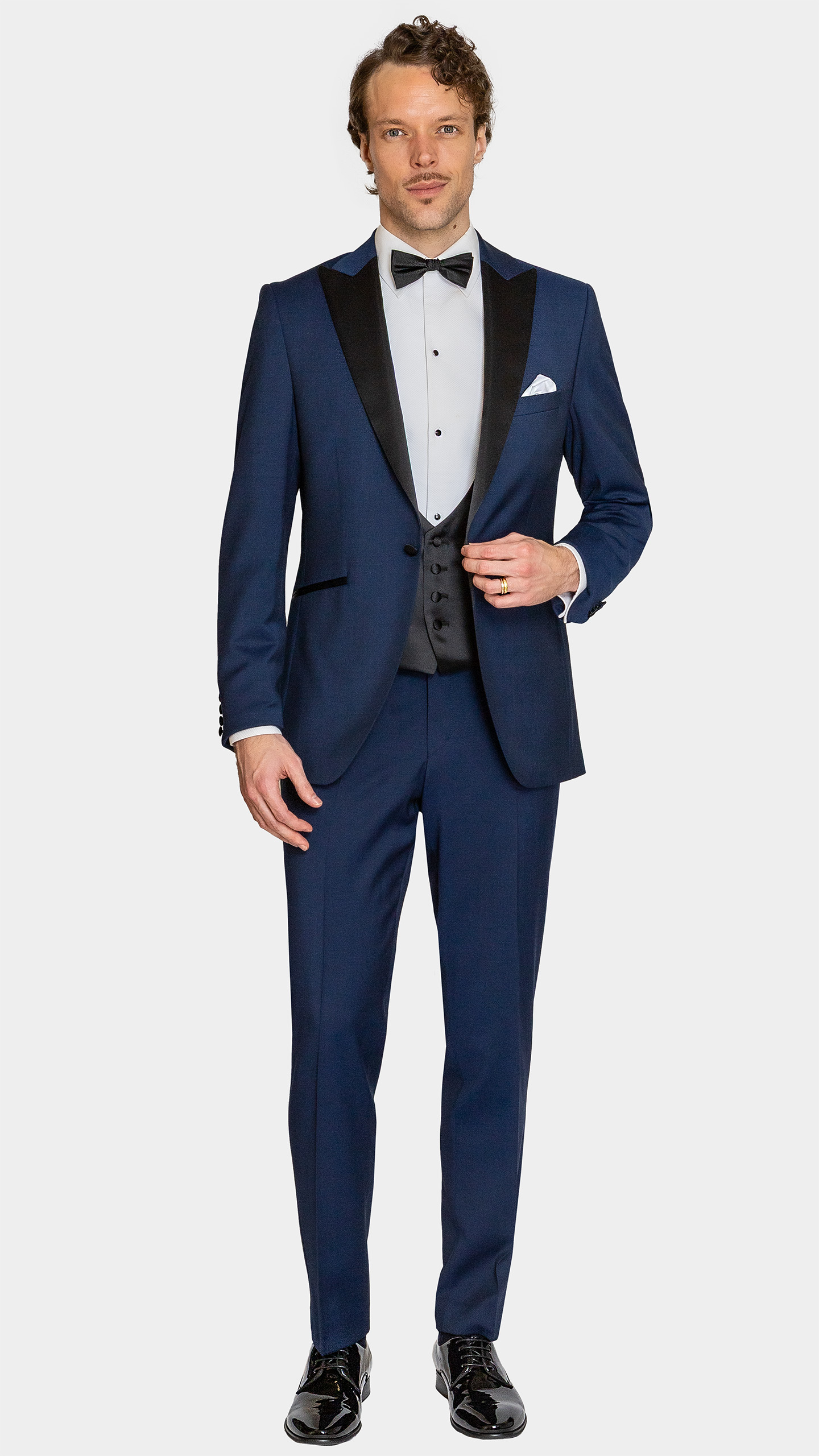 Royal Blue Peak Lapel Tuxedo