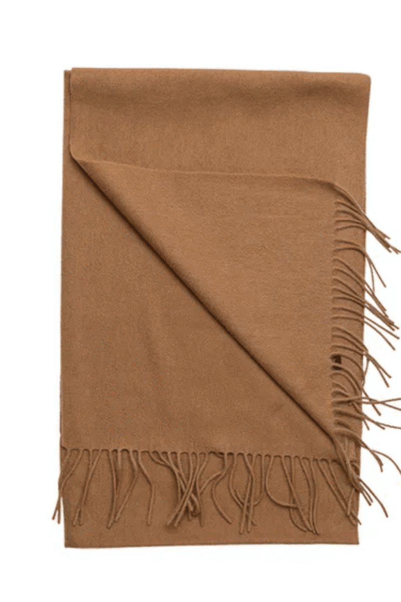 Camel Wool Scarf