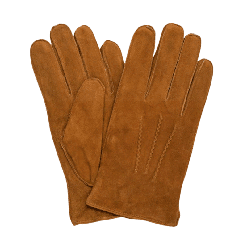 Cognac Goatskin Gloves