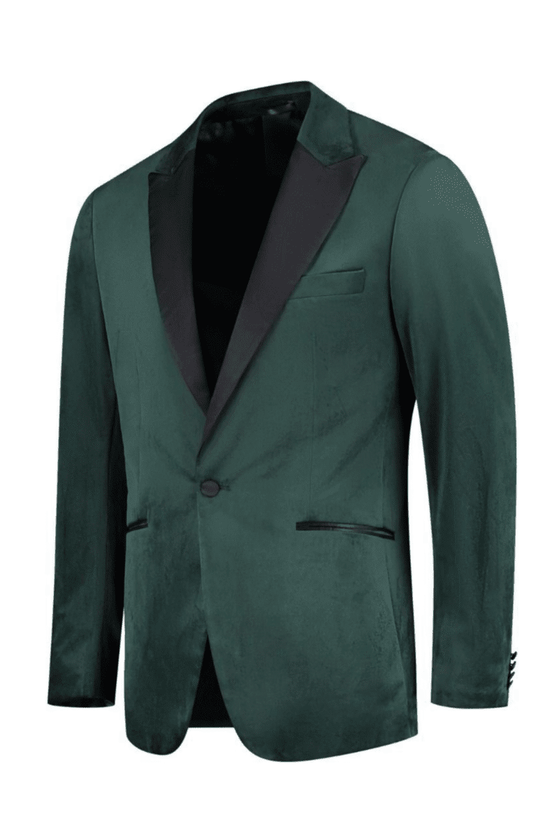 Churchill Velvet Green Jacket