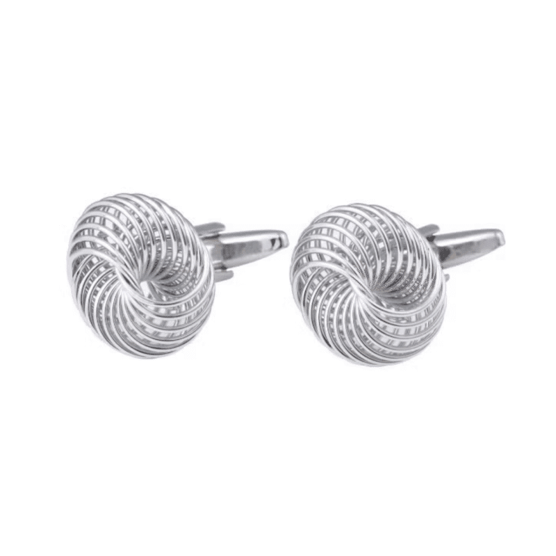 Silver Sphere Cufflinks