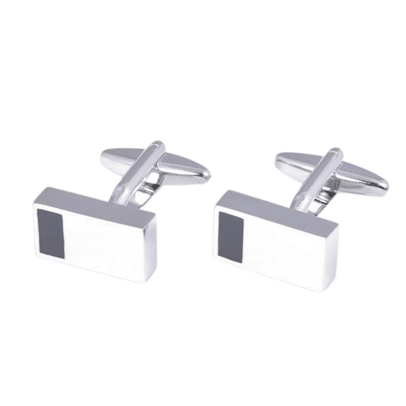 Accent Steel Cufflinks