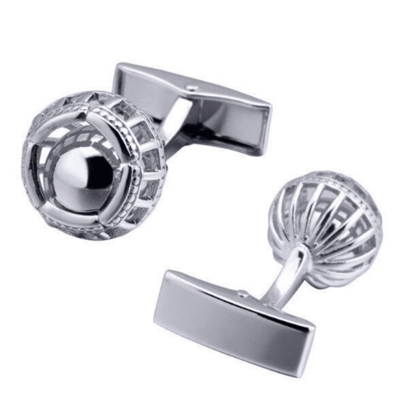 Silver Mirage Cufflinks