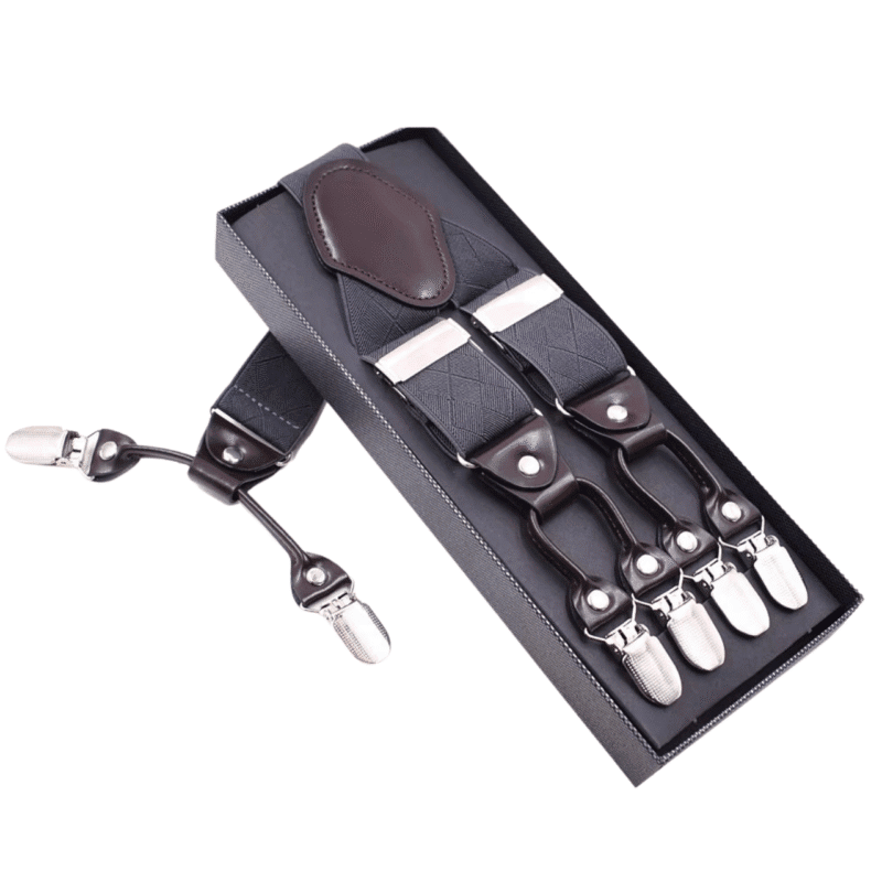 Charcoal Suspenders