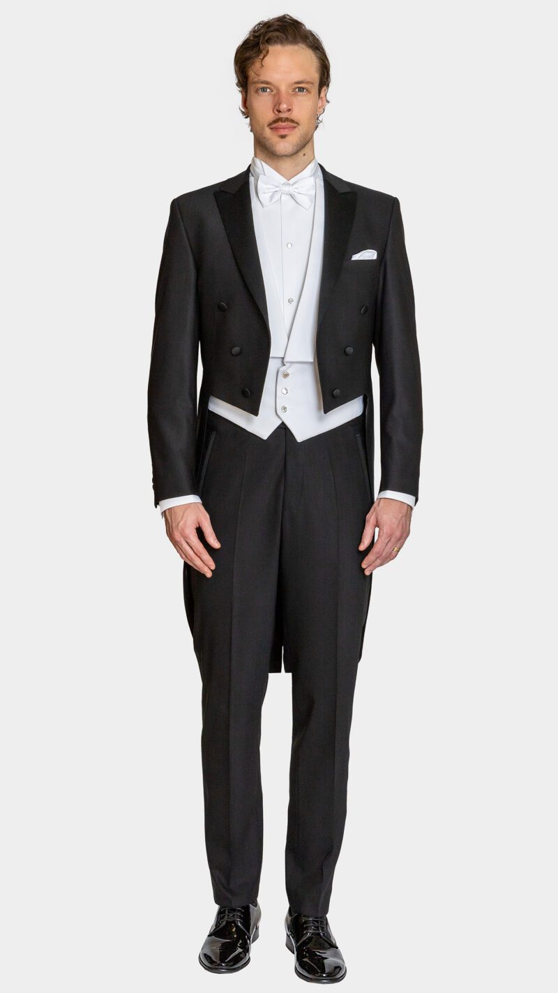 Black Tailcoat Suit
