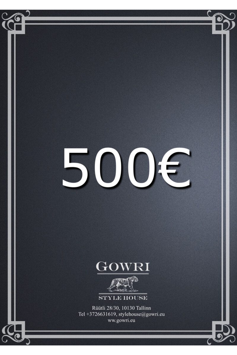 Gift Certificate 500