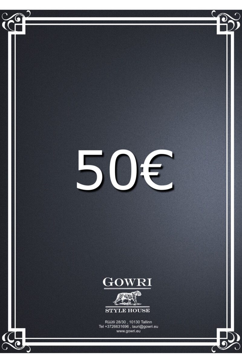 Gift Certificate 50