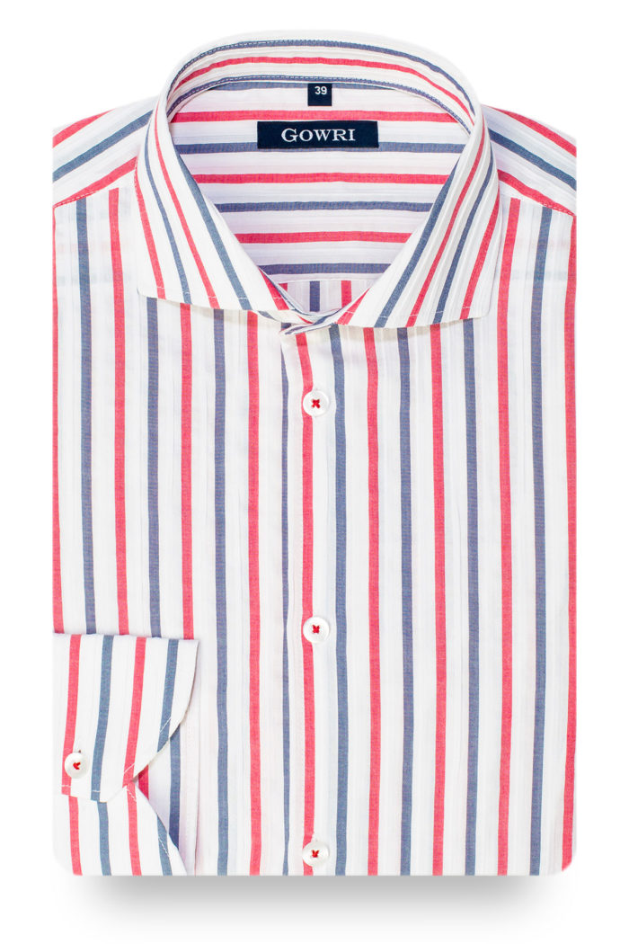 Bormeo Striped Stretch Shirt