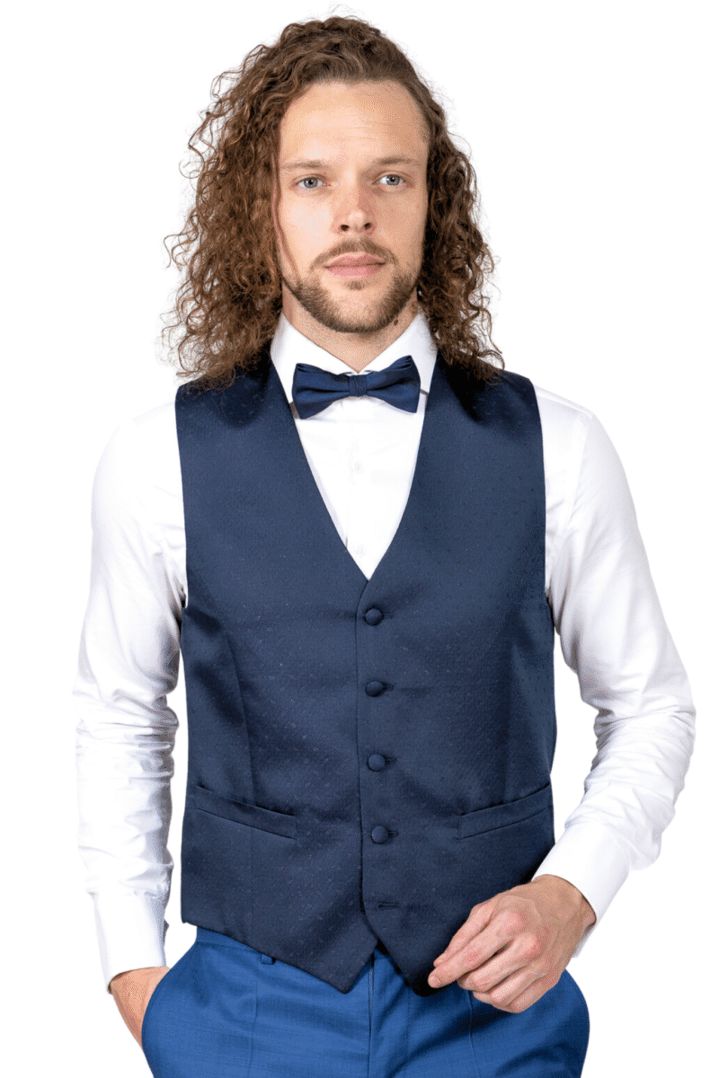 Navy Blue Waistcoat